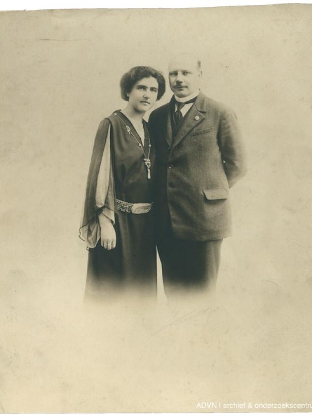 Magda Haegens en Hilaire Gravez, 1922