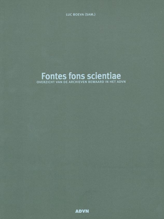 Fontes fons scientiae