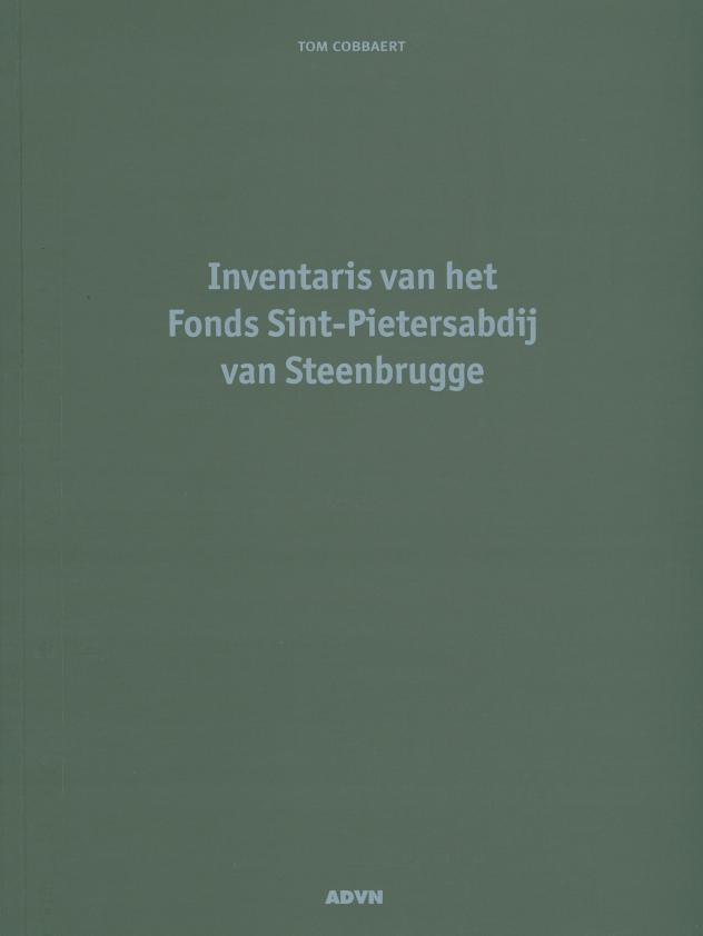 Inventaris van het Fonds Sint-Pietersabdij van Steenbrugge