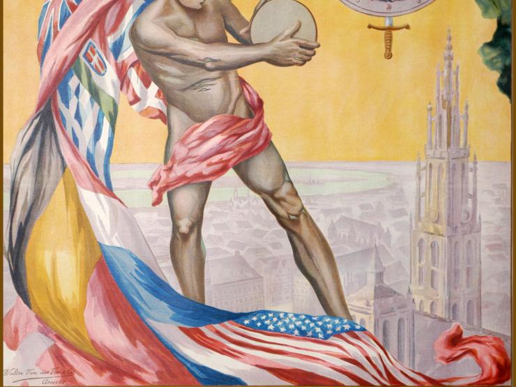 Affiches 100 jaar Olympische Spelen