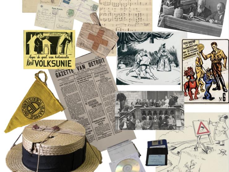 collage collectie diverse stukken