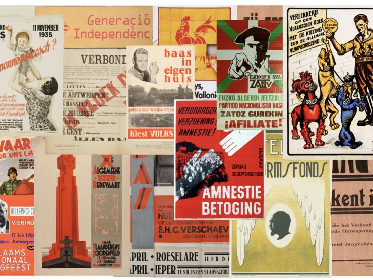 collage collectie affiches