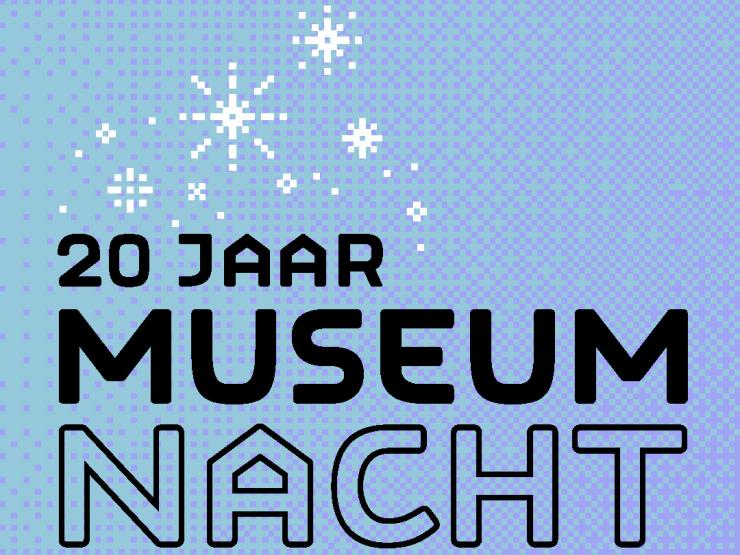 Logo 20 jaar Museumnacht