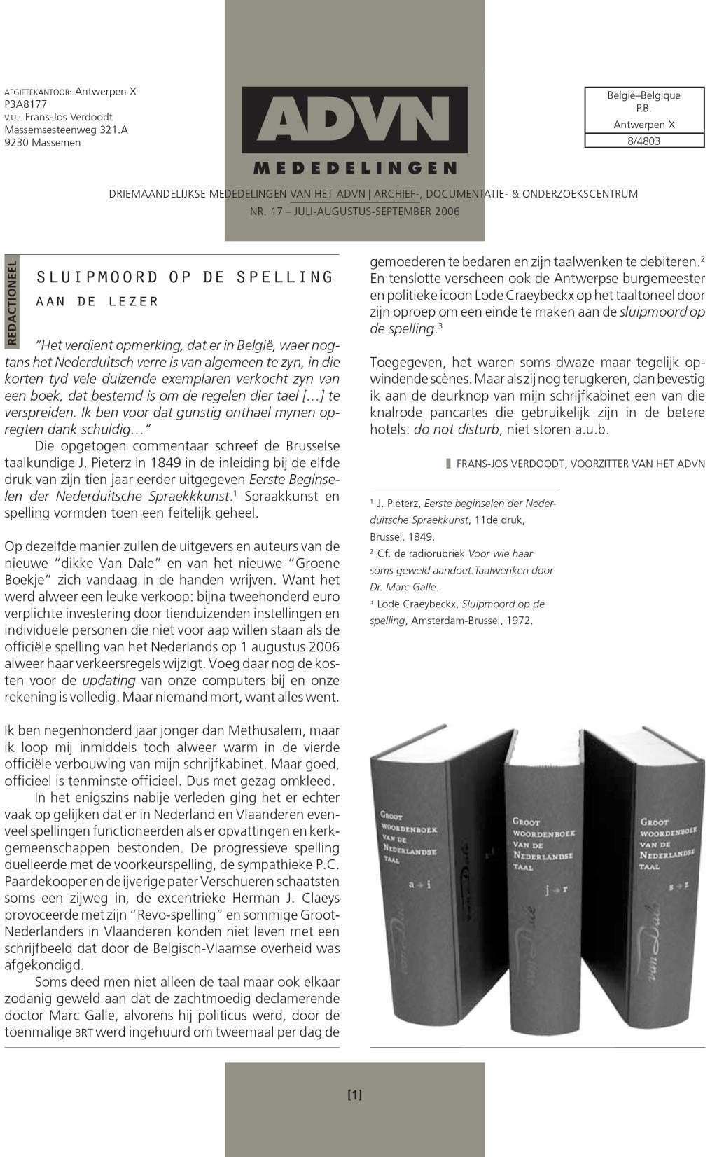 ADVN-Mededelingen 17