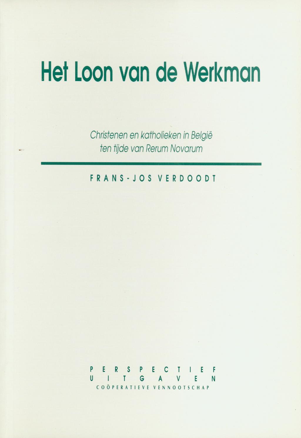 Het Loon van de Werkman